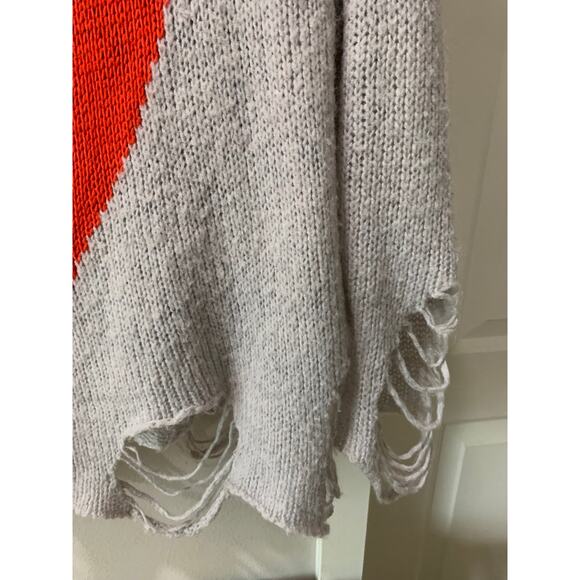 WildFox White Label Heart Knit Sweater Top SZ XS - Picture 5 of 7